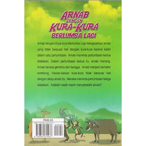 Dbp Arnab Dengan Kura Kura Berlumba Lagi Shopee Malaysia