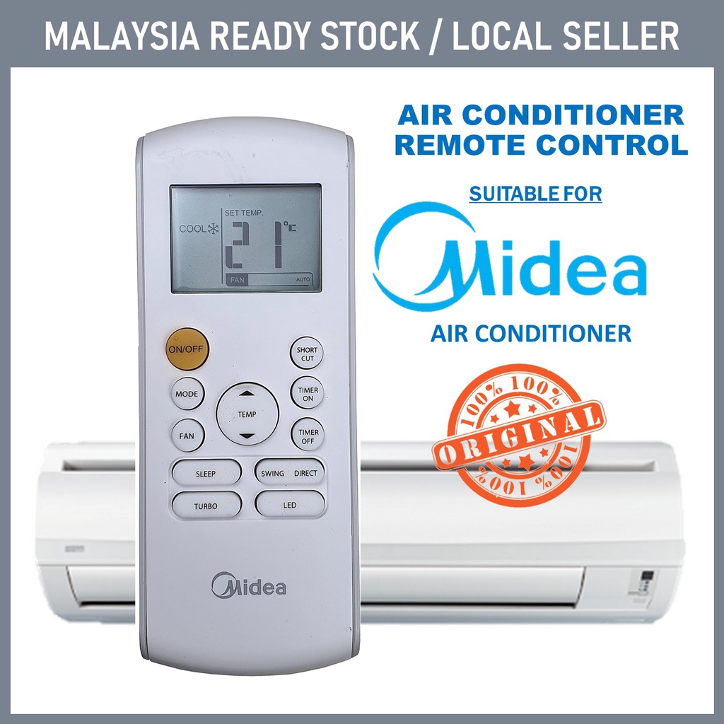 Midea RG57ORI Original Midea Air Cond Aircond Air Conditioner