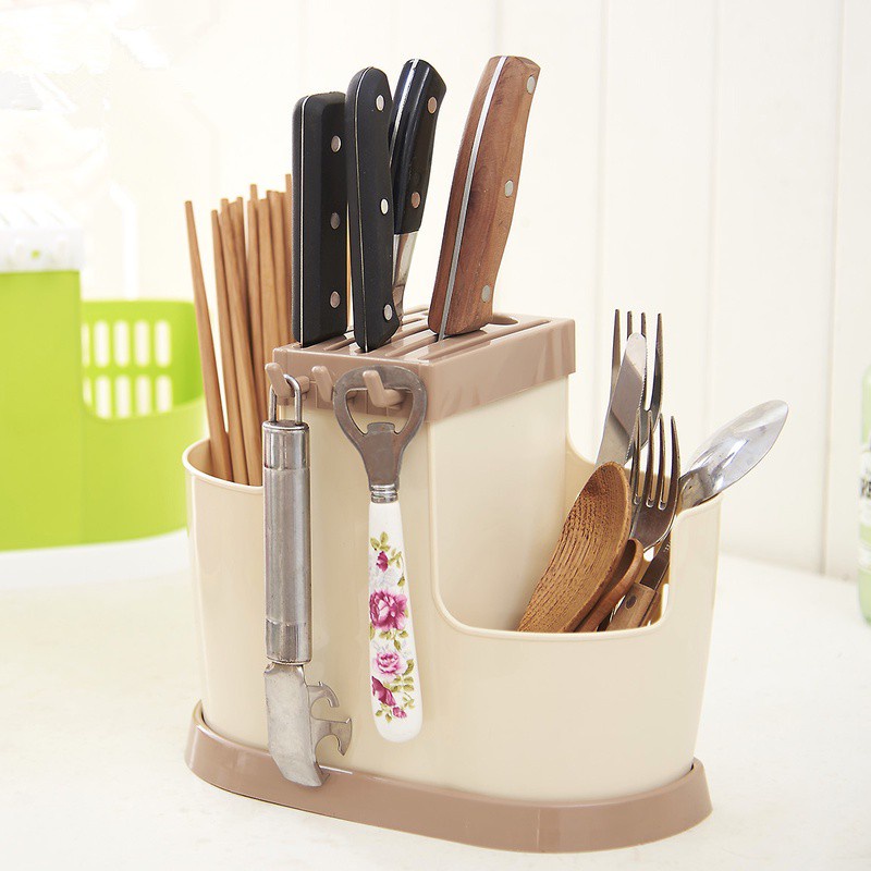 Plastic drain chopstick holder multifunctional chopstick cage knife ...