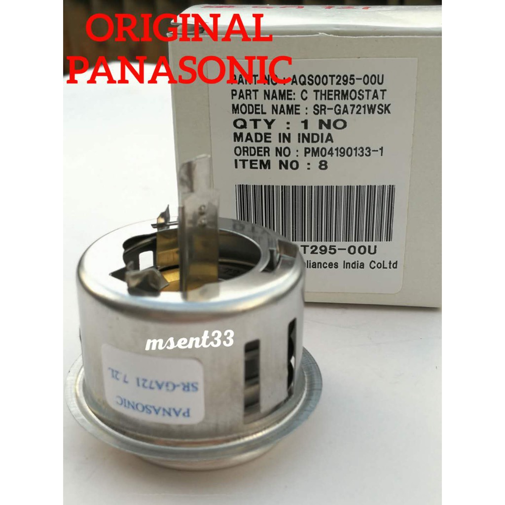 PANASONIC SRGA721 RICE COOKER THERMOSTAT ORIGINAL Shopee Malaysia