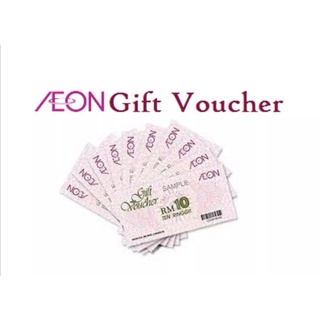 💥ready stock💥AEON gift voucher RM 10 / Rm 20 (expiry date:2023)