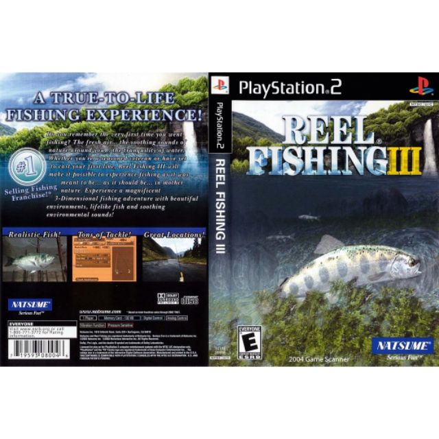 PS2 GAMES COLLECTION (Reel Fishing III) Shopee Malaysia
