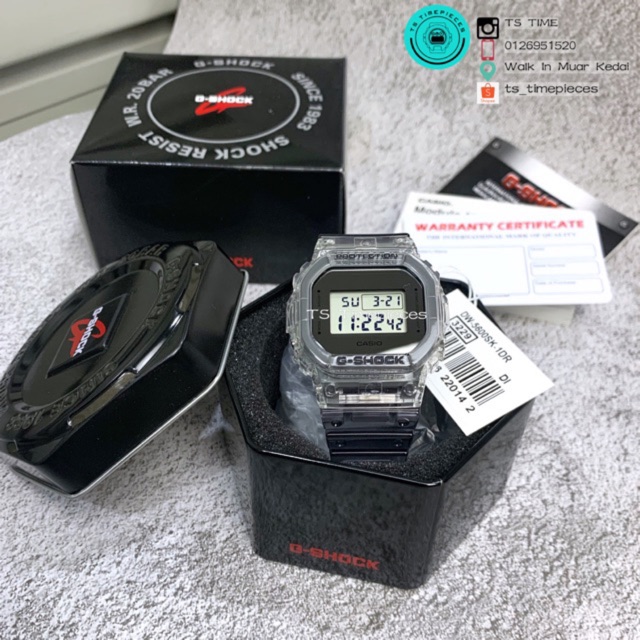 skeleton series g shock