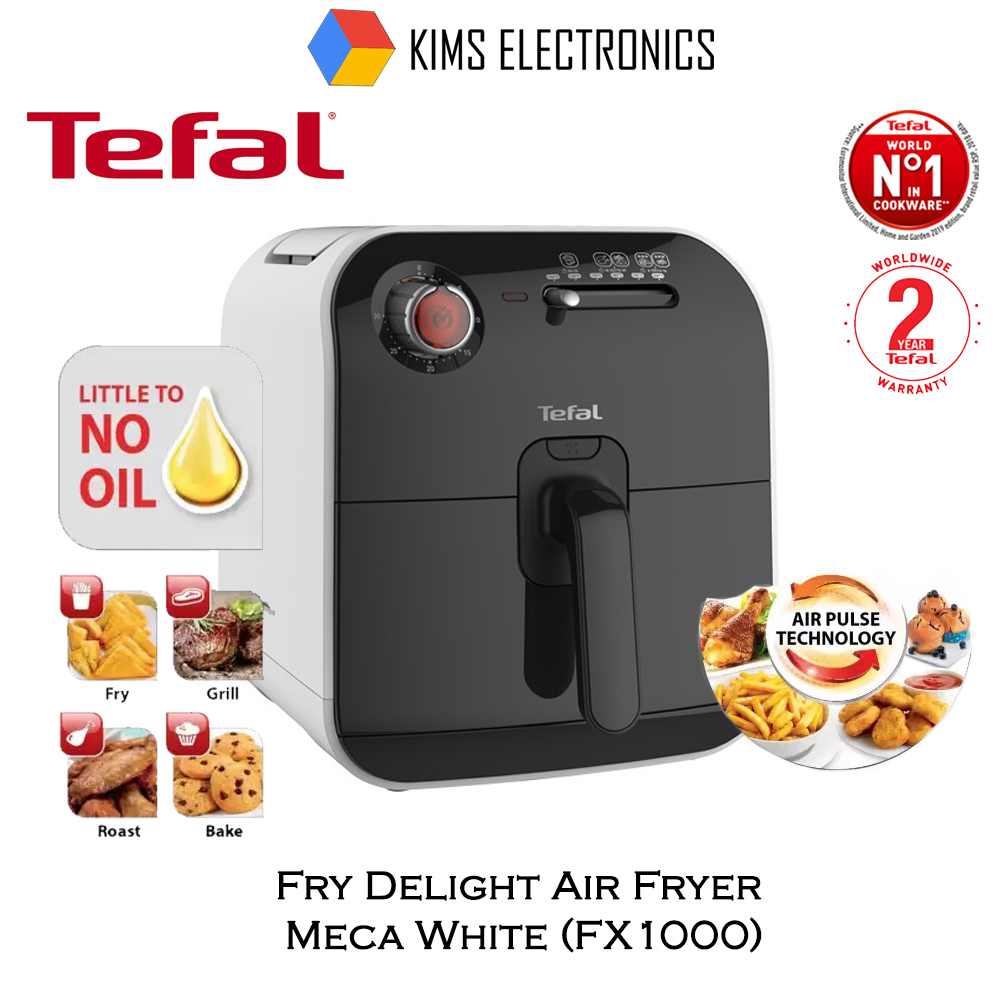 Kims Electronics Tefal Fry Delight Air Fryer Meca White (FX1000