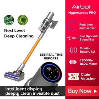 Image of Airbot Hypersonics PRO Smart Cordless Vacuum Cleaner Portable Handheld Stick Vacuum Dust Sensor Dust Mite Killer