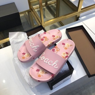 coach flower sandals