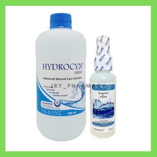 HYDROCYN AQUA WOUND WASH SOLUTION SPRAY 100ML (EXP:4/2024) OR 500ML ...