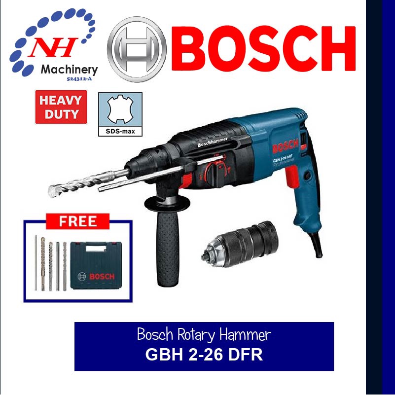 Bosch GBH 2-26 DFR - Rotary Hammer | Shopee Malaysia