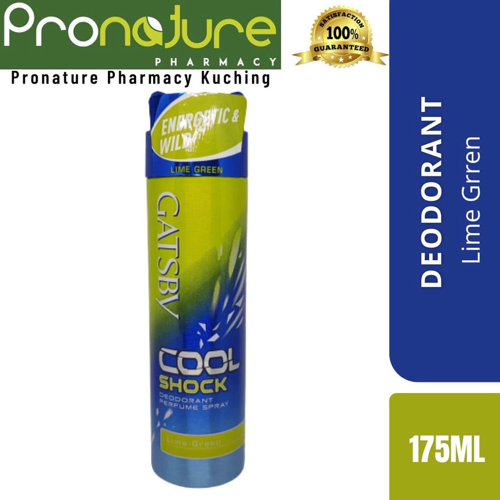 GATSBY DEODORANT PERFUME SPRAY LIME GREEN 175ML Shopee Malaysia