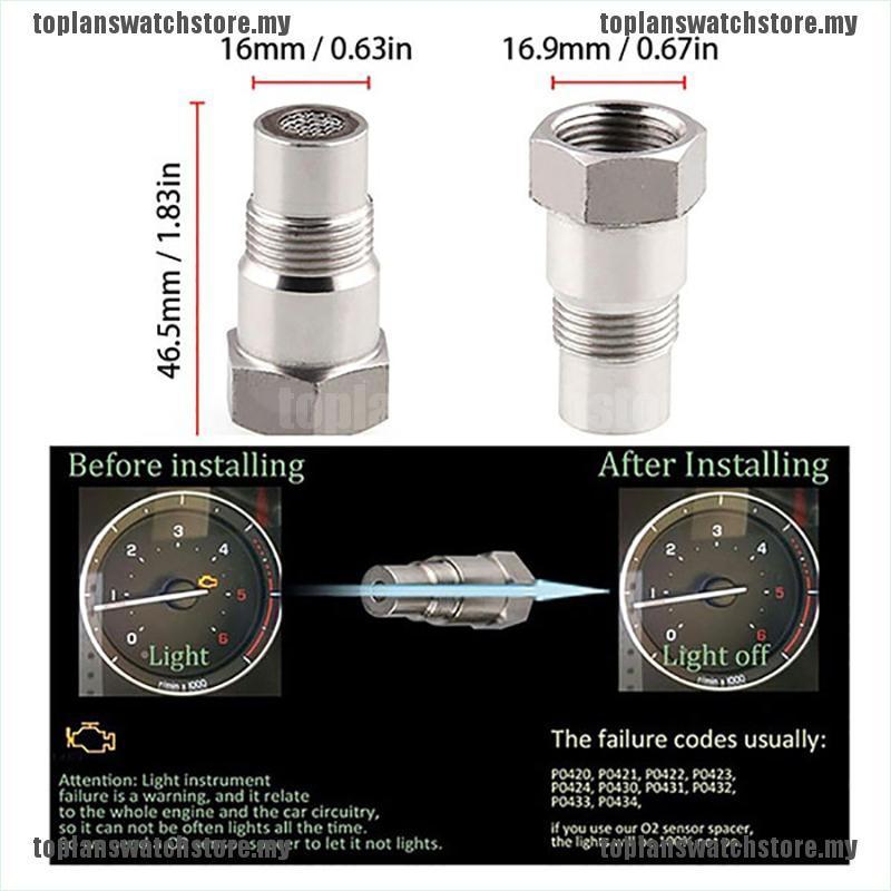 Must Have <TO_NEW>Car Oxygen O2 Sensor M18X1.5mm CEL Fix Check Engine Light Eliminator Adapter Purpose Essential - Image 4