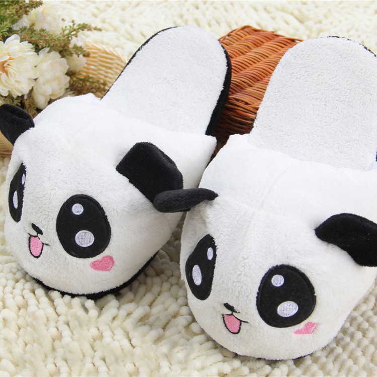 cute panda slippers