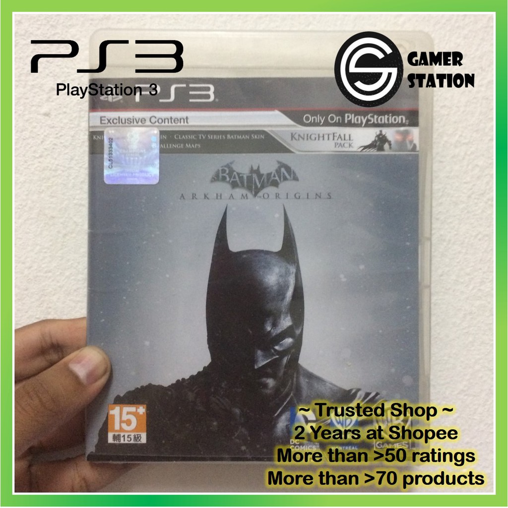 PS3 USED GAMES - Batman Arkham Origins | Shopee Malaysia
