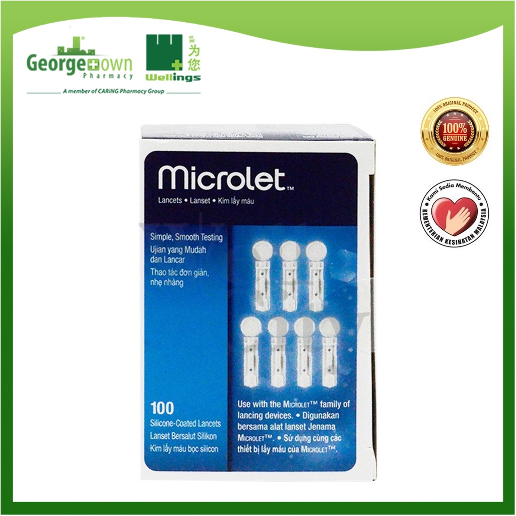 Microlet Lancet (100S BOX) Shopee Malaysia