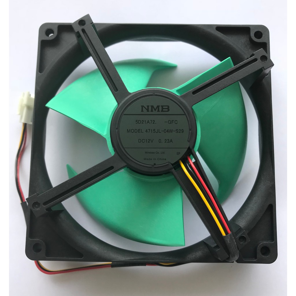 REFRIGERATOR DC FAN MOTOR 125X125MM DC12V 0.23A (MODEL 4715JL04WS29