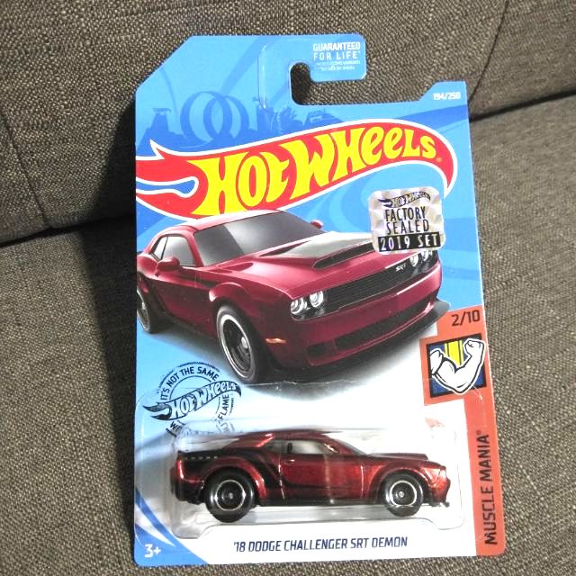 2019 hot wheels dodge demon
