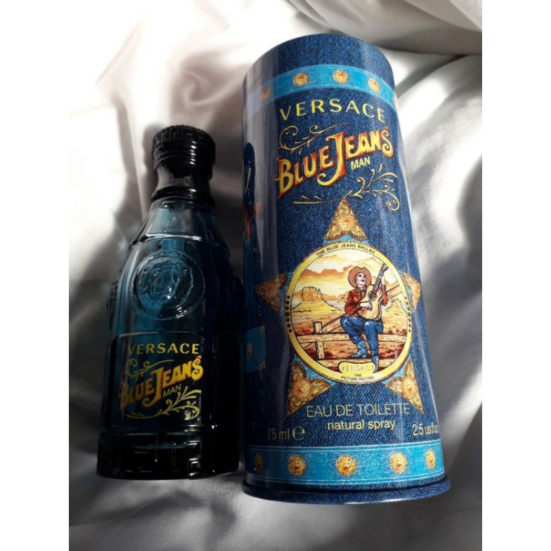 Original genuine VERSACE FOR MEN 75ml (Blue Jeans) | Shopee Malaysia