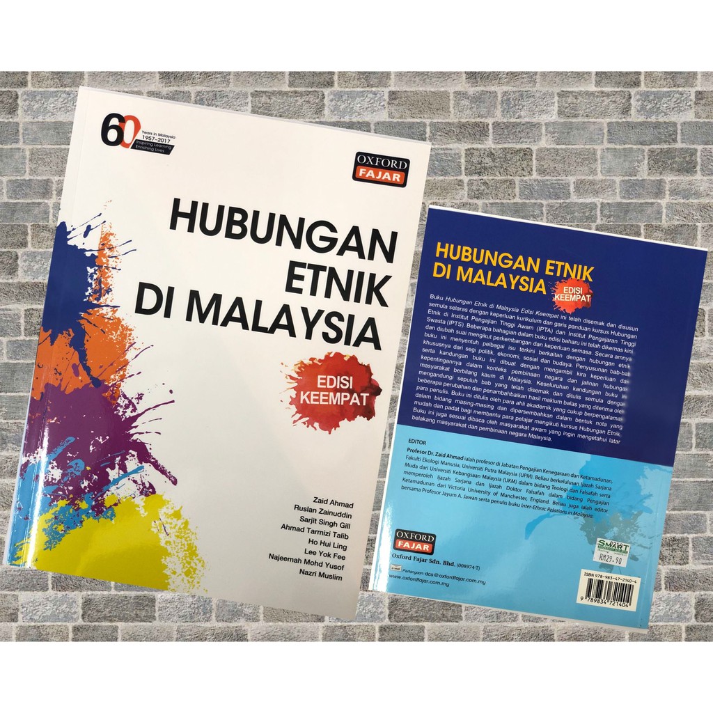 Hubungan Etnik Di Malaysia Buku Teks Edisi Keempat Shopee Malaysia