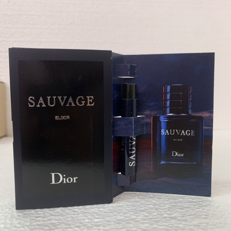 ORIGINAL DIOR SAUVAGE ELIXIR PARFUM 1ML SPRAY M | Shopee Malaysia