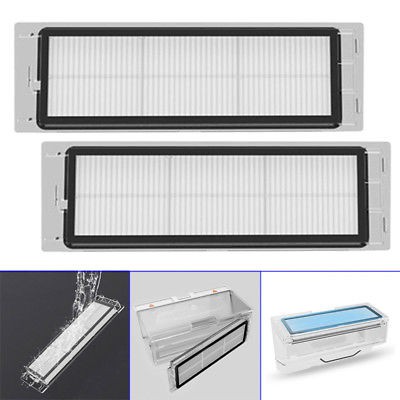 Have Must 2x Washable HEPA Filter Replacement Xiaomi Mi Robot Vacuum Cleaner Roborock Essential - Image 4