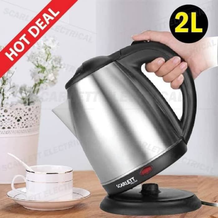 Electric Teapot 2 Liters 2 Lt Water Heater Electric Drinking Water Malaysia