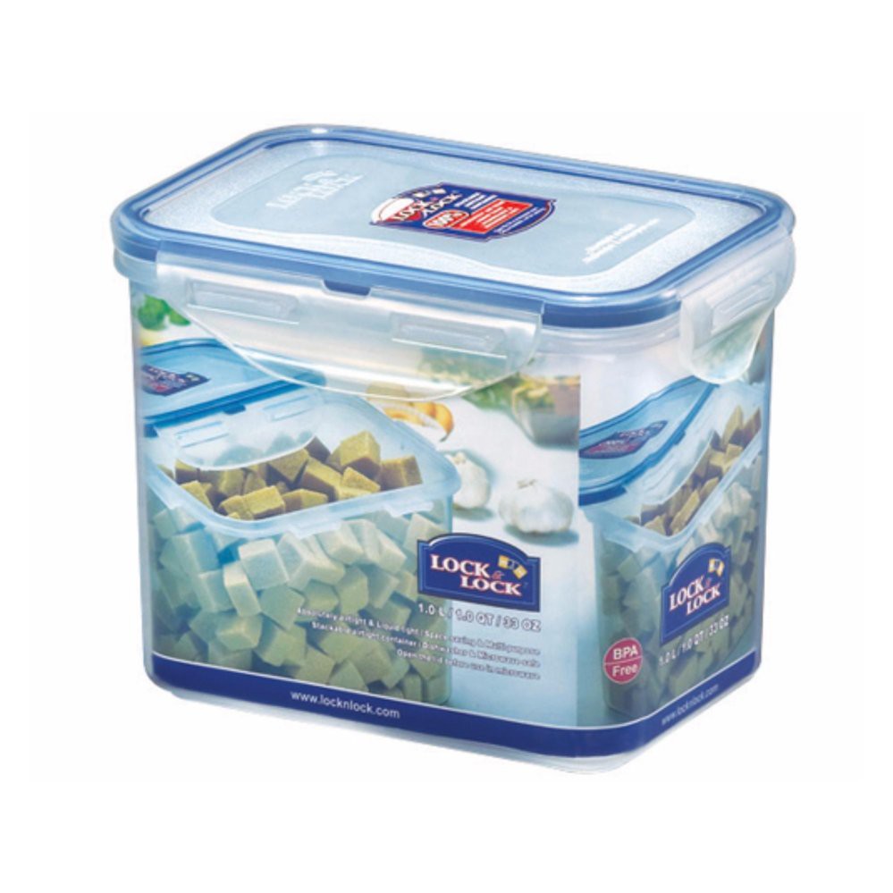 Lock Lock Hpl812 Rectangular Tall Food Container 1 0l Shopee Malaysia