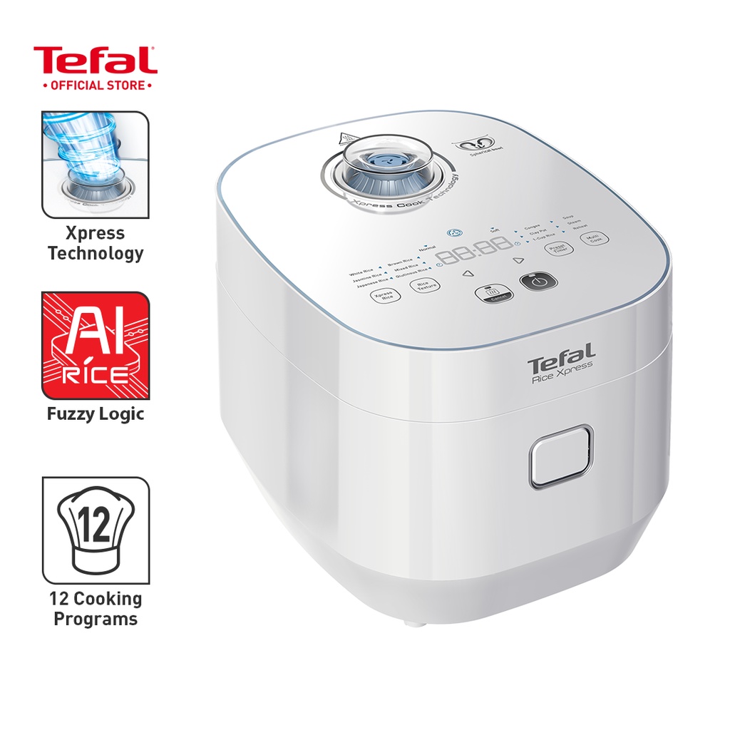 Tefal Rice Cooker Xpress Fuzzy Logic (1.5L) RK5221 Shopee Malaysia