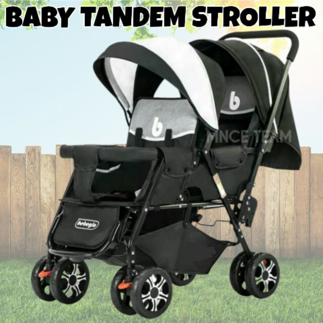 tandem baby stroller