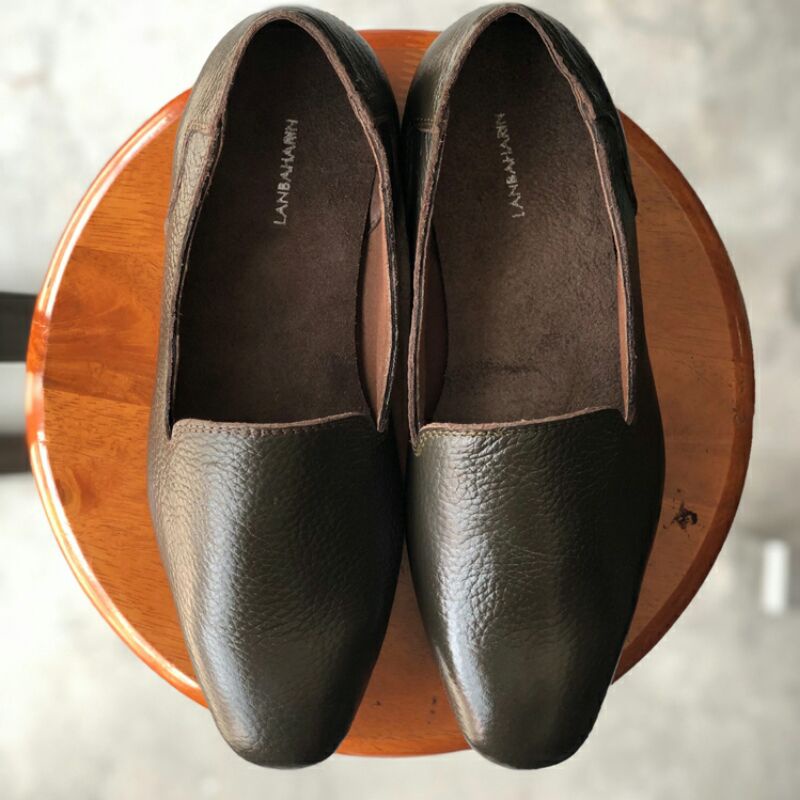 LANBAHARIN NEW CLASSIC KASUT KULIT ASLI GENUINE LEATHER LOAFER 