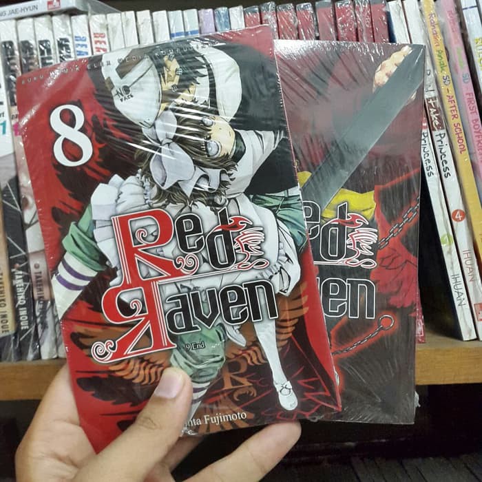 Comics Manga Red Raven Shopee Malaysia