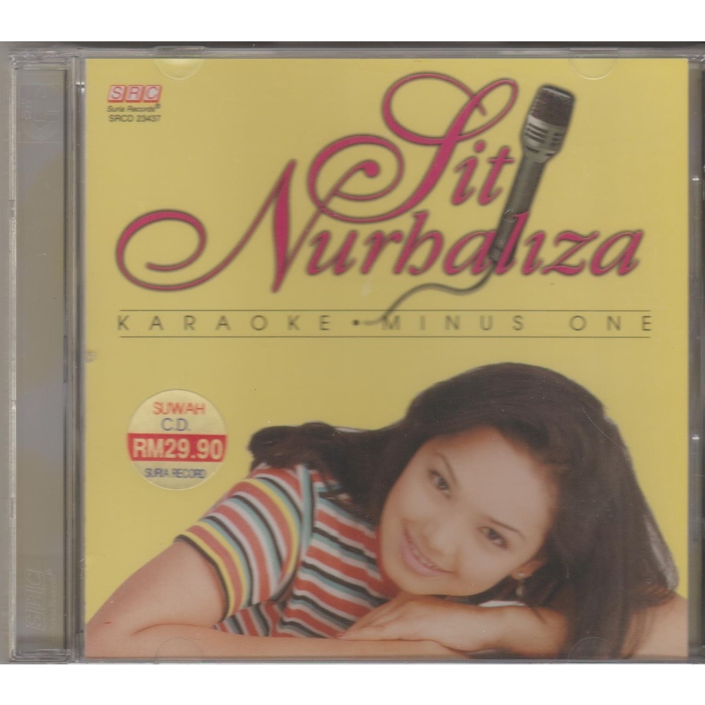 Album CD Siti Nurhaliza - Karaoke Minus One (11 Lagu-Lagu / SRCD 23437)