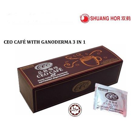 [ HALAL ] Shuang Hor CEO CAFE PREMIX COFFEE 20's X 21G