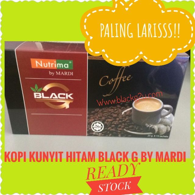 Kopi kunyit hitam