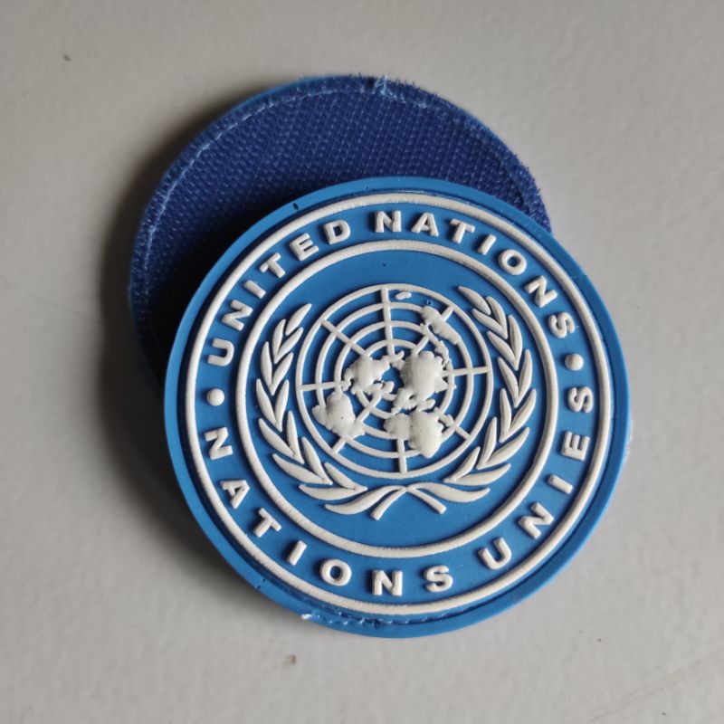 Unifil Lebanon Round Logo Rubber Patch / Velcro Rubber Emblem Patch ...