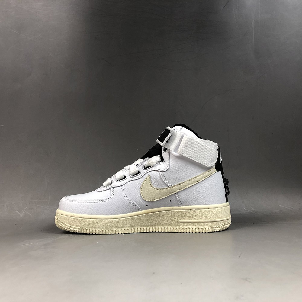 air force 1 high utility white light cream