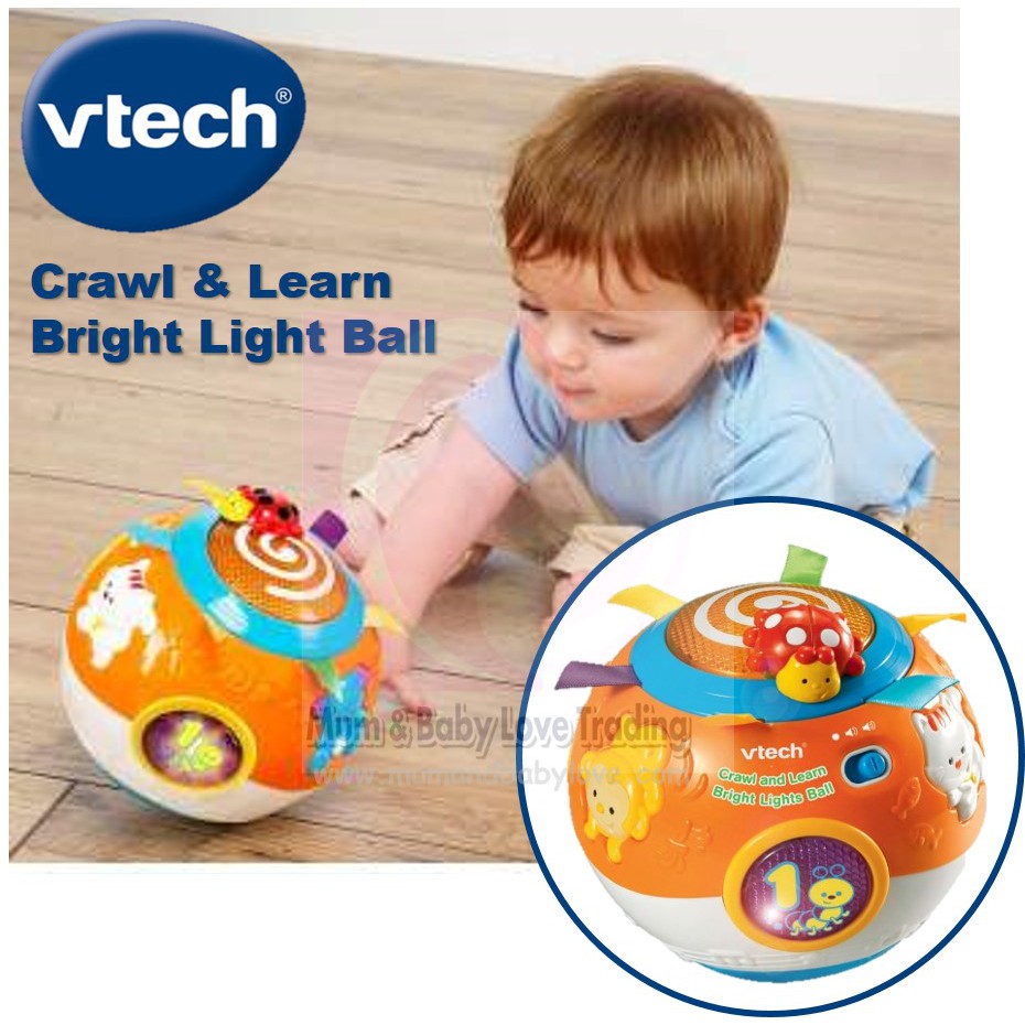 vtech crawl and learn ball big w