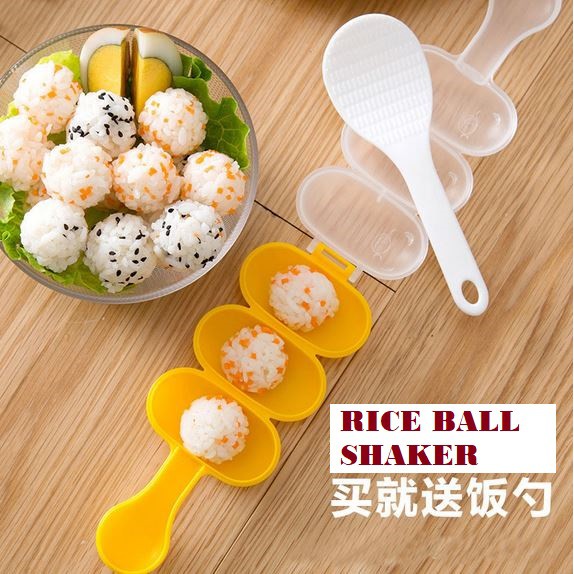 DIY Rice Ball Shaker (Ready Stock) Shopee Malaysia