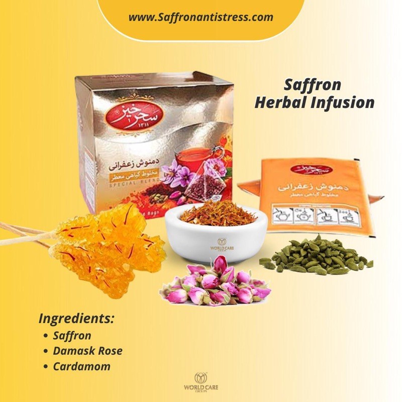 Produk Saffron Anti StressSaffron Herbal Infusion Shopee Malaysia