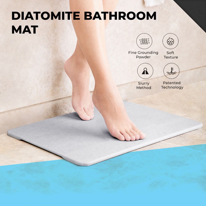 antibacterial bath mat