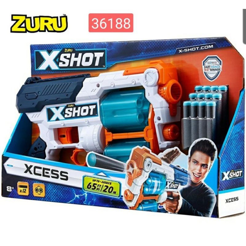 36188 ORIGINAL ZURU X-SHOT -EXCESS | Shopee Malaysia