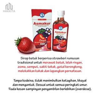 ASMAKUR Ubat Batuk Untuk Kanak-Kanak & Bayi Gatal 