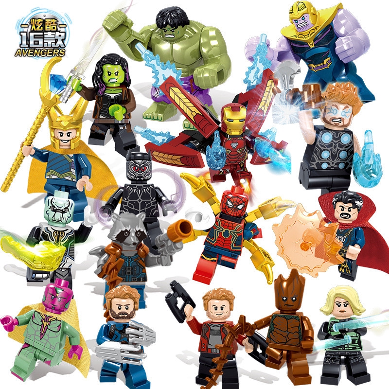 avengers toys full set