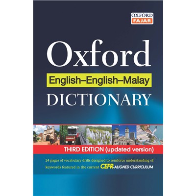 Oxford English English Malay Dictionary 3rd Edition Updated Version B 18 19 Shopee Malaysia