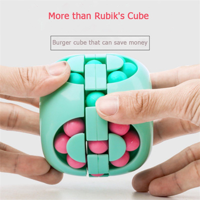 rubik's cube piggy bank