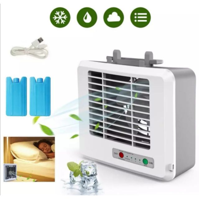 Portable USB Mini Air Conditioner Cooler Fan Desktop Space Cooler ...