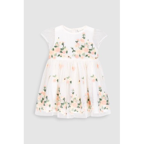 next ecru floral dress