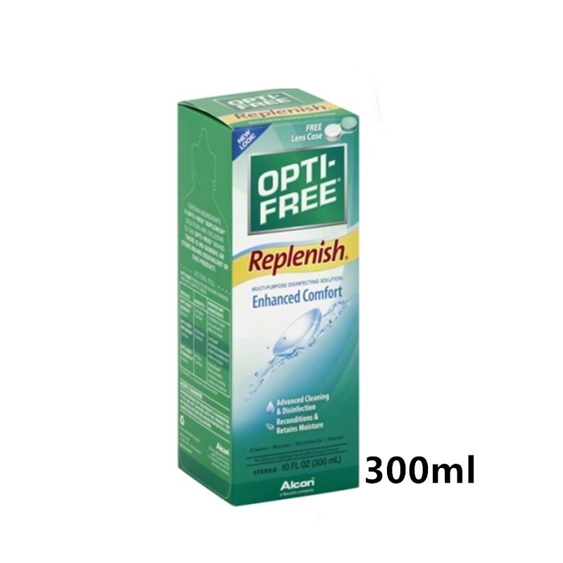 (300ml) Opti-Free Replenish optifree opti free solution | Shopee Malaysia