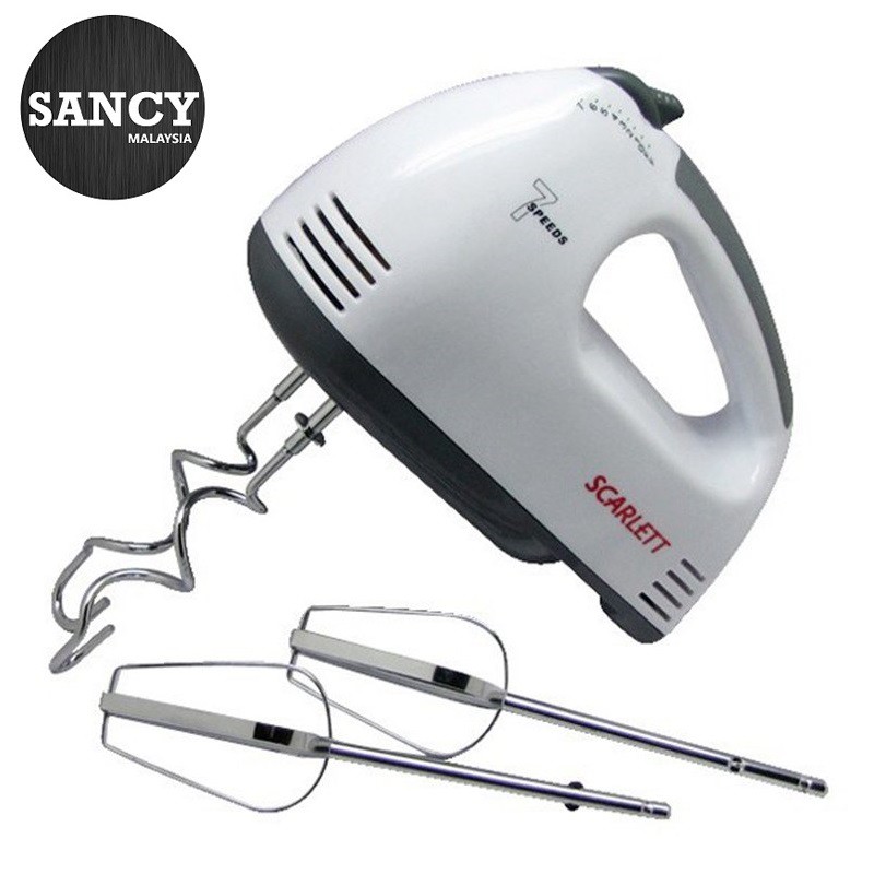 READY STOCK 🔥 SANCY SUPER Saver Kitchen Electirc Baking Hand Mixer