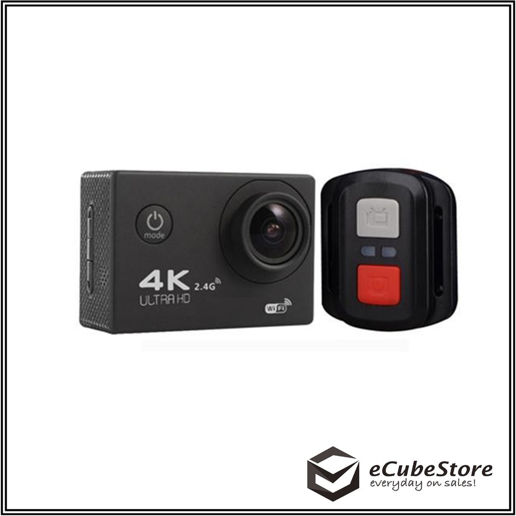 4k F60r Hd Waterproof Wifi Action Cam Sport Camera Gopro Shopee Malaysia