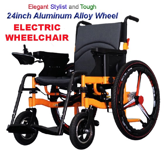 Original Factory German PREMIUM Electric Lightweight wheelchair folding portable electric