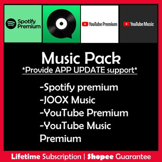 Android Spotify Premium JOOX Vip Youtube Music LIFETIME ...